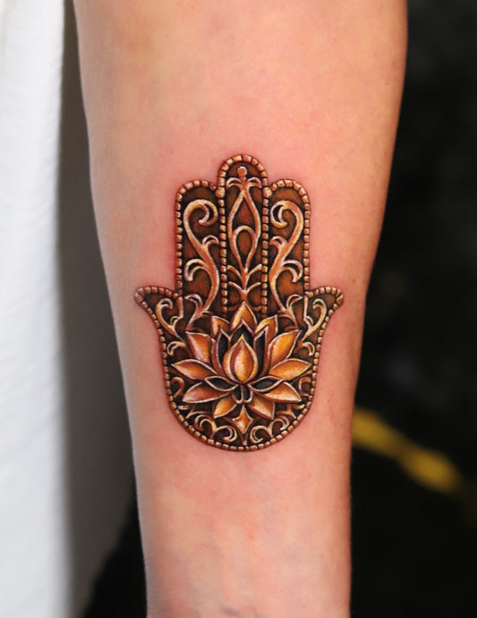 Golden Hamsa