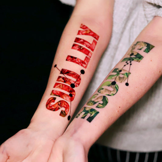 Floral Lettering