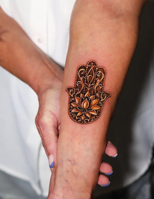 Golden Hamsa